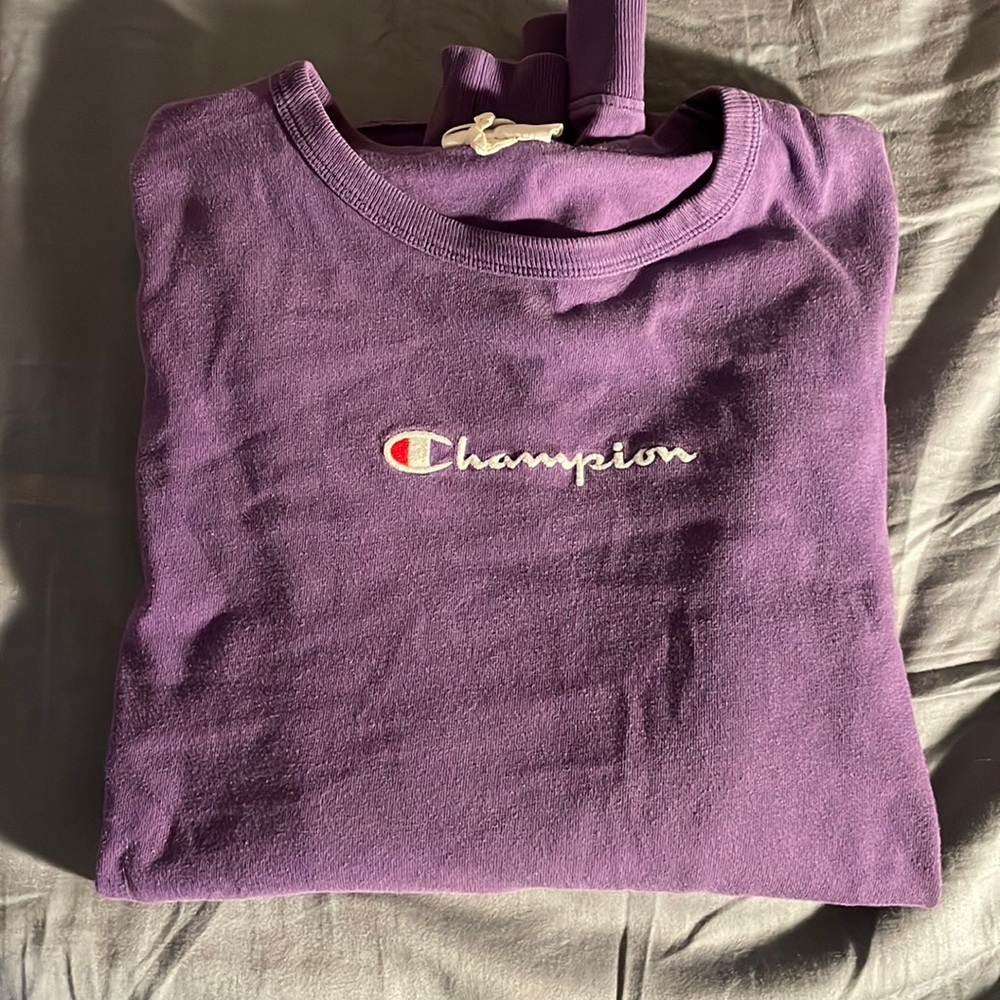 Medium Champion Purple Long sleeve